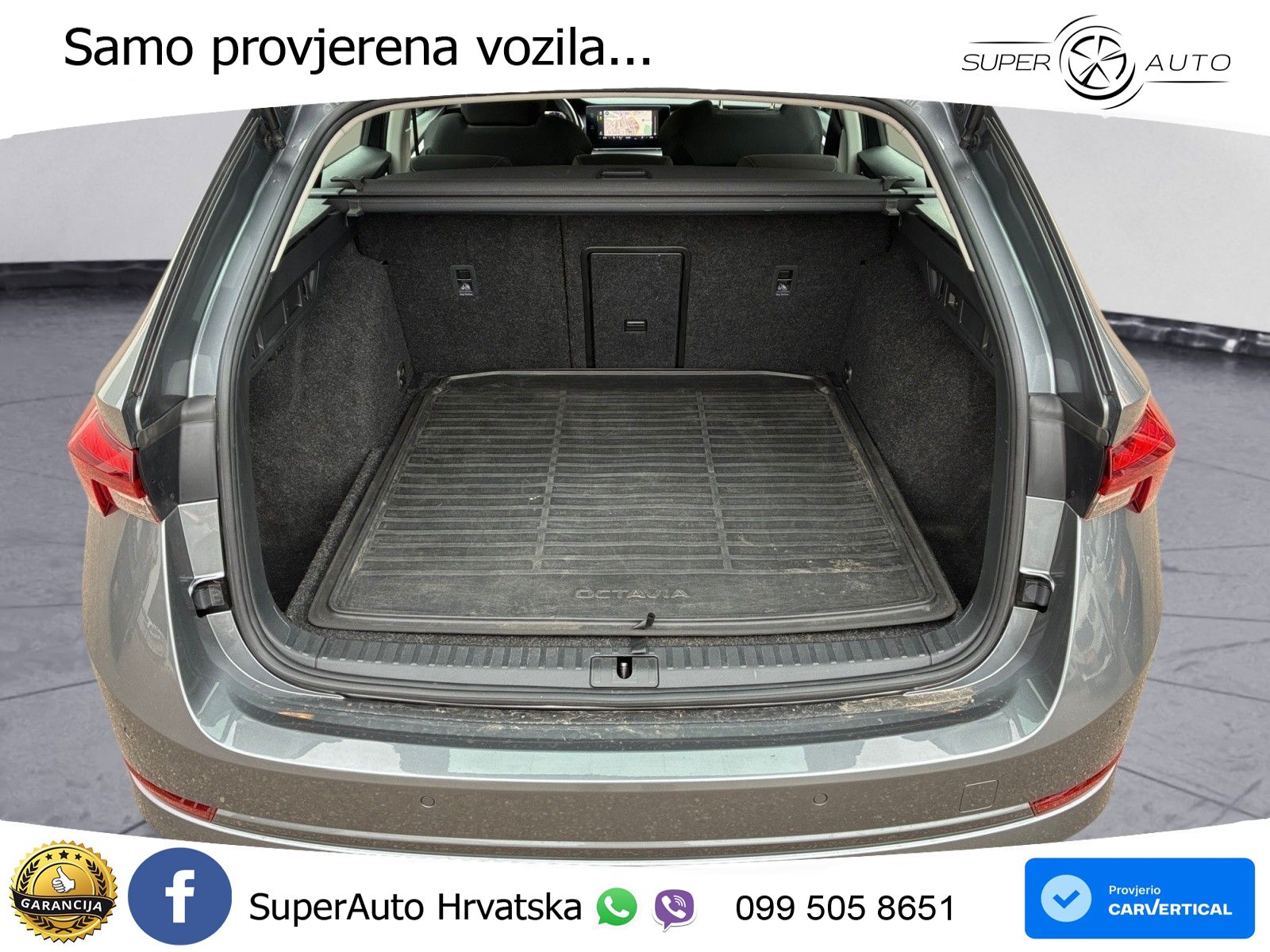 Škoda Octavia Combi 2.0 TDI (150 KS) DSG LED+GR SJED+ACC