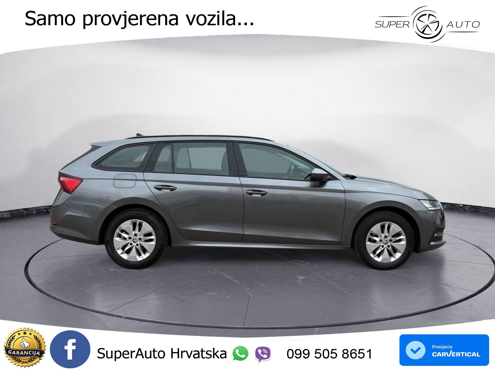 Škoda Octavia Combi 2.0 TDI (150 KS) DSG LED+GR SJED+ACC