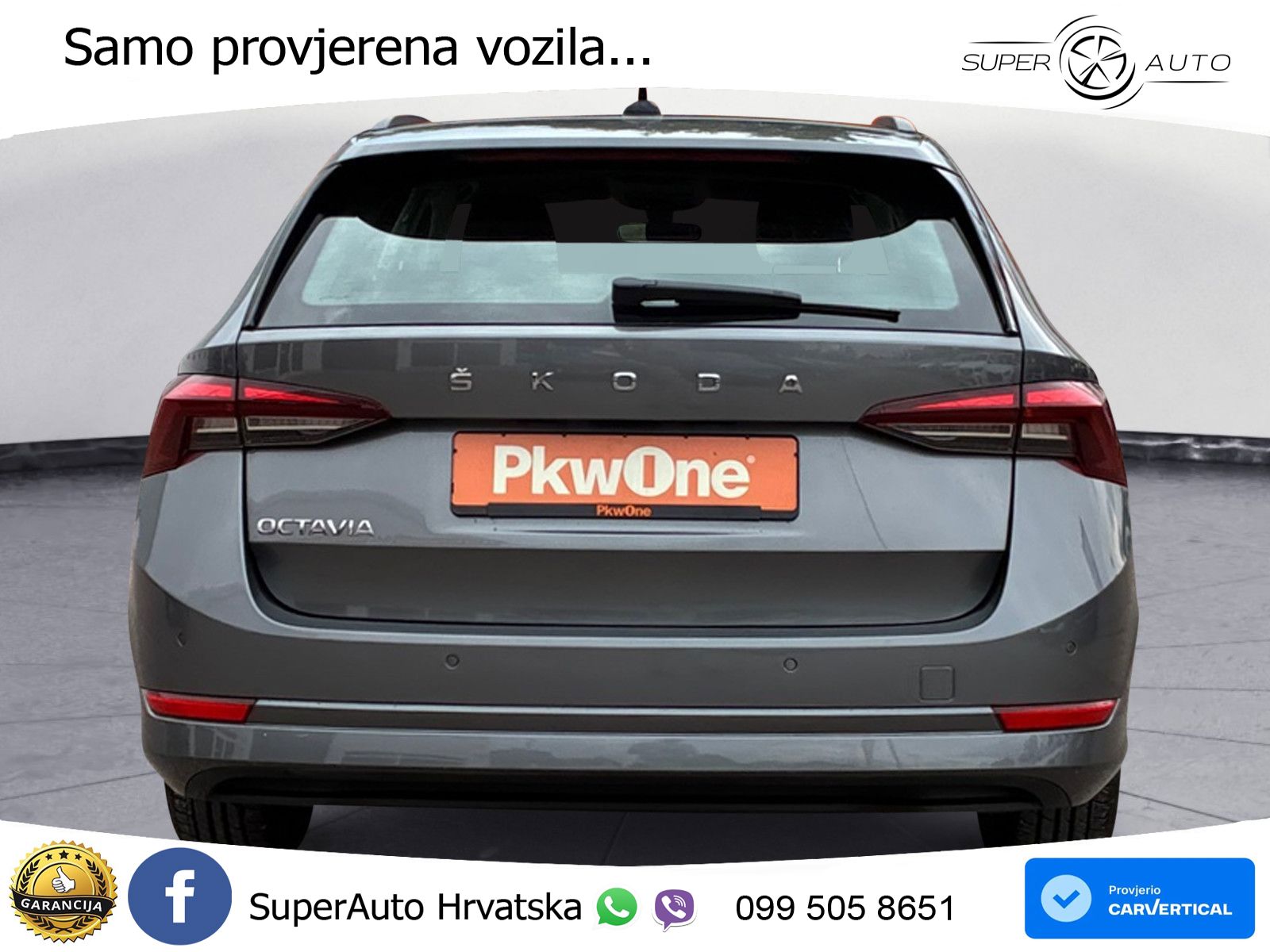Škoda Octavia Combi 2.0 TDI (150 KS) DSG LED+GR SJED+ACC