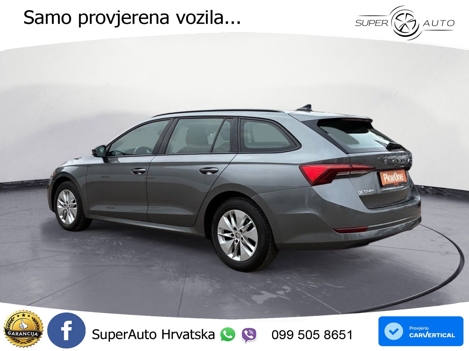 Škoda Octavia Combi 2.0 TDI (150 KS) DSG LED+GR SJED+ACC
