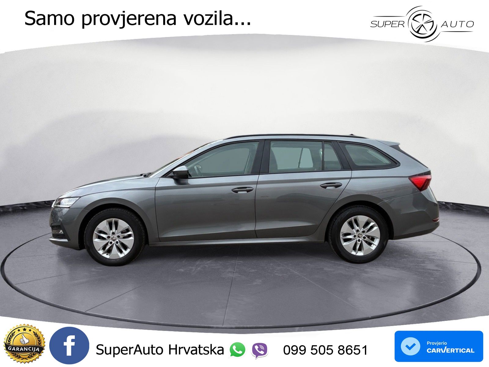 Škoda Octavia Combi 2.0 TDI (150 KS) DSG LED+GR SJED+ACC