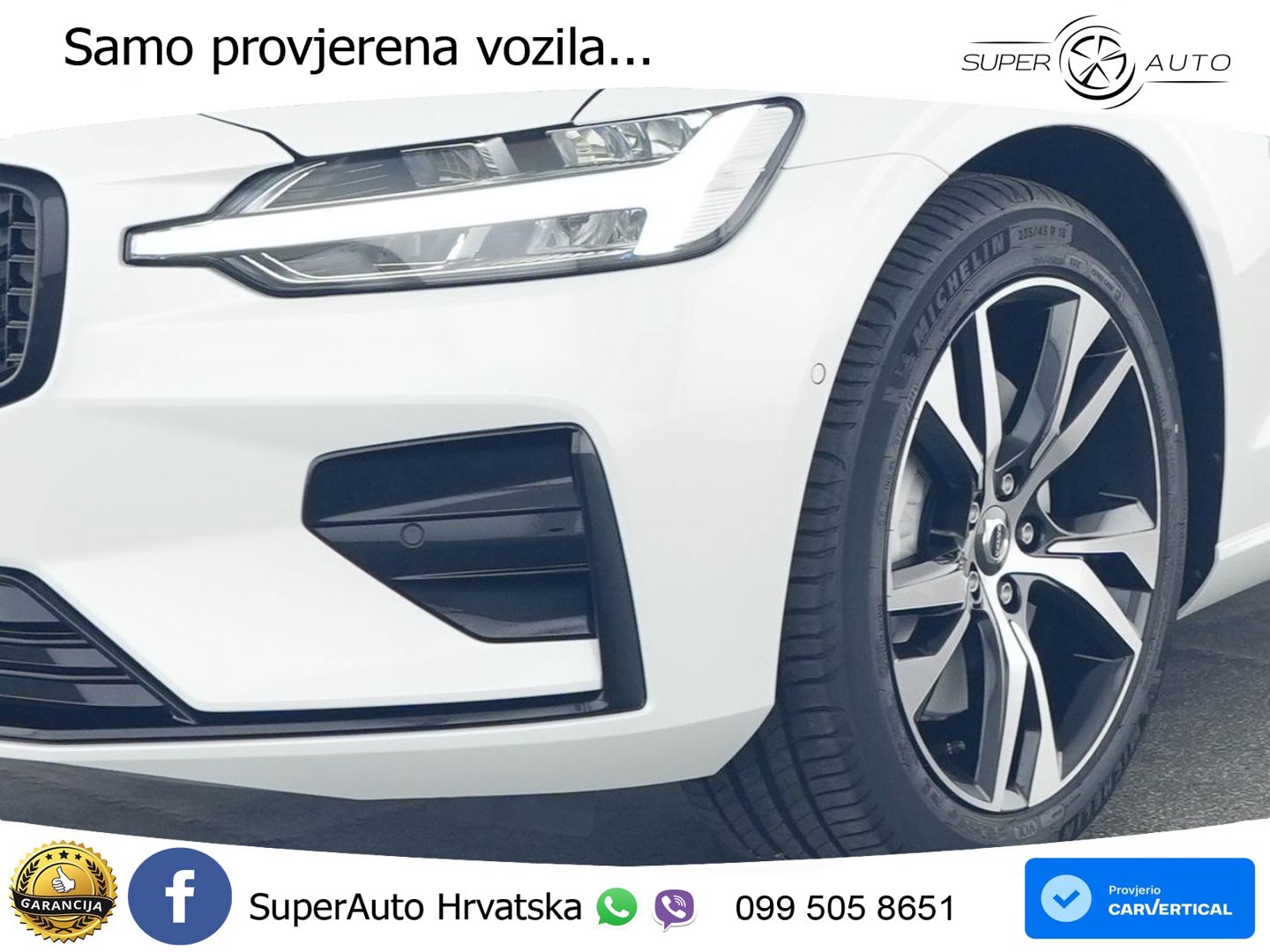 Volvo V60 2.0 B4 Benzin DCT LED+GR SJED+ACC