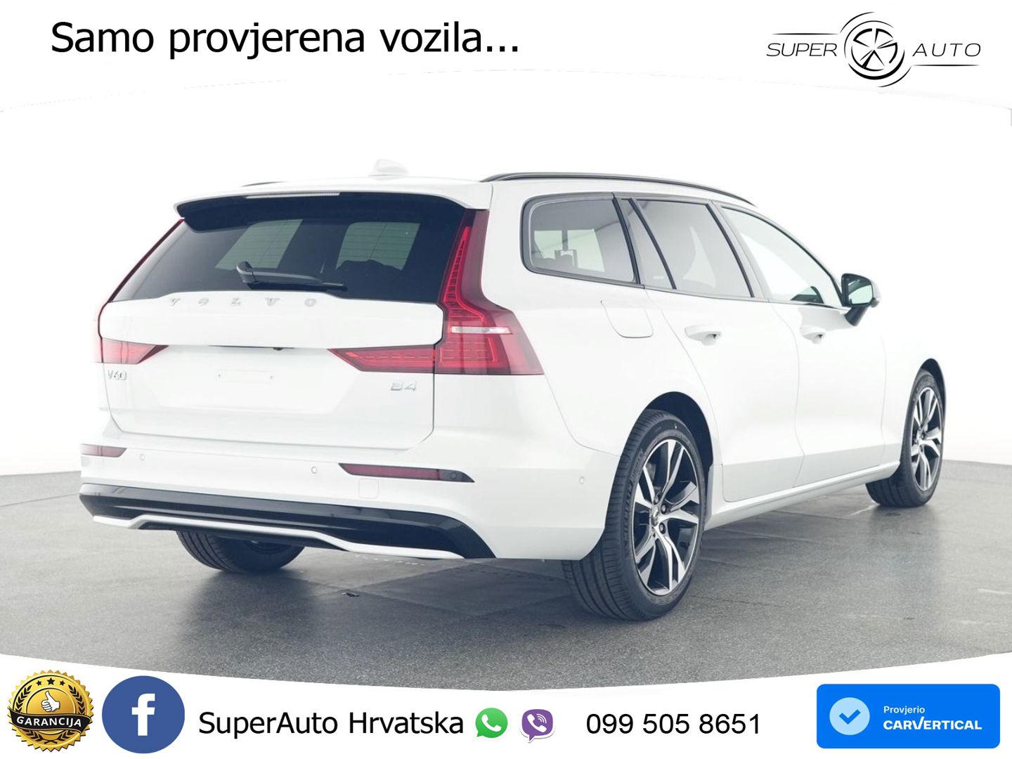 Volvo V60 2.0 B4 Benzin DCT LED+GR SJED+ACC