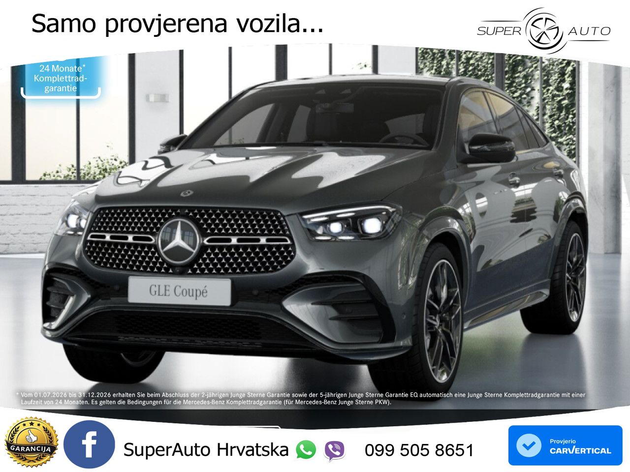 Mercedes GLE 450d (367 KS) EQ Boost 4MATIC 9G-TRONIC AMG LED+GR SJED+ACC