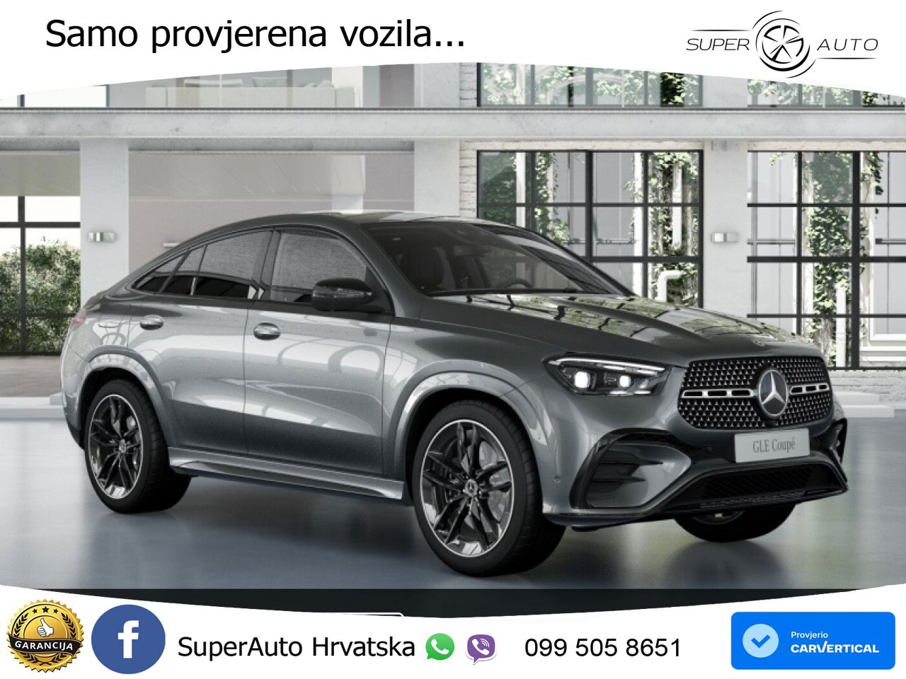 Mercedes GLE 450d (367 KS) EQ Boost 4MATIC 9G-TRONIC AMG LED+GR SJED+ACC