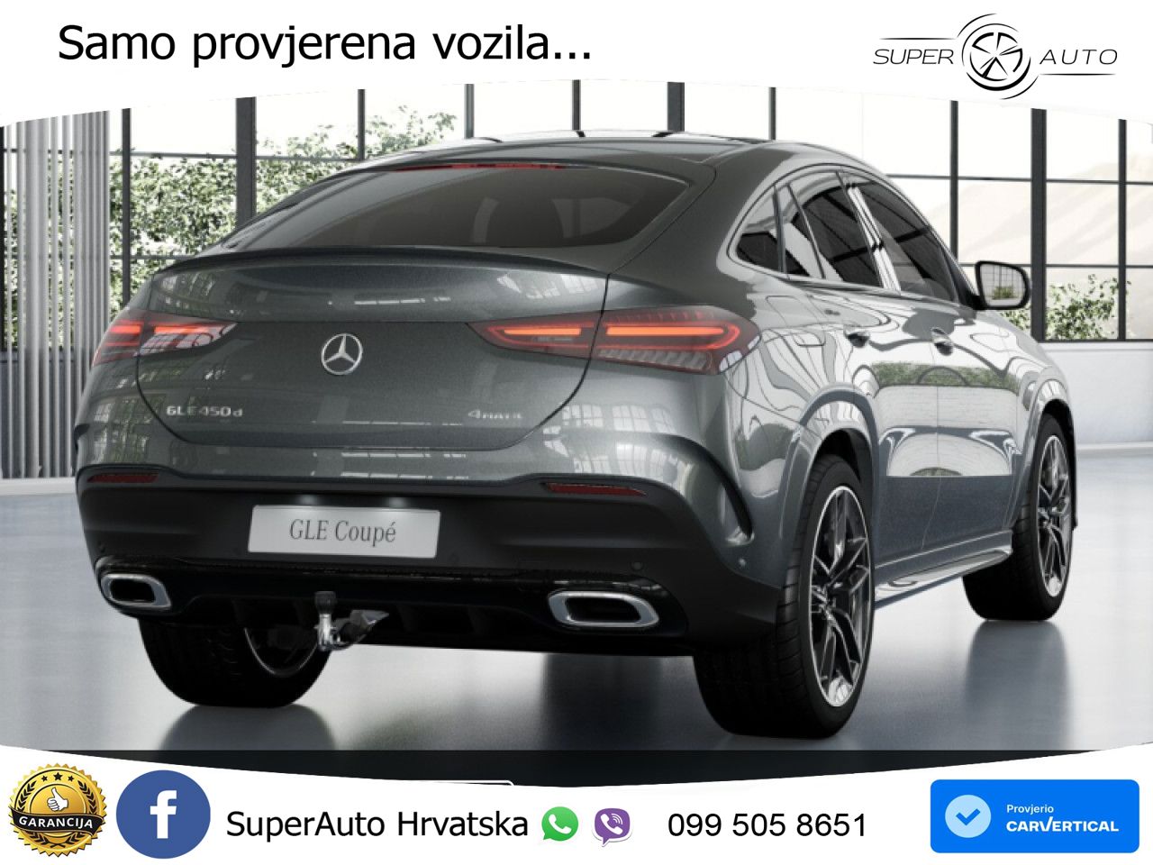 Mercedes GLE 450d (367 KS) EQ Boost 4MATIC 9G-TRONIC AMG LED+GR SJED+ACC