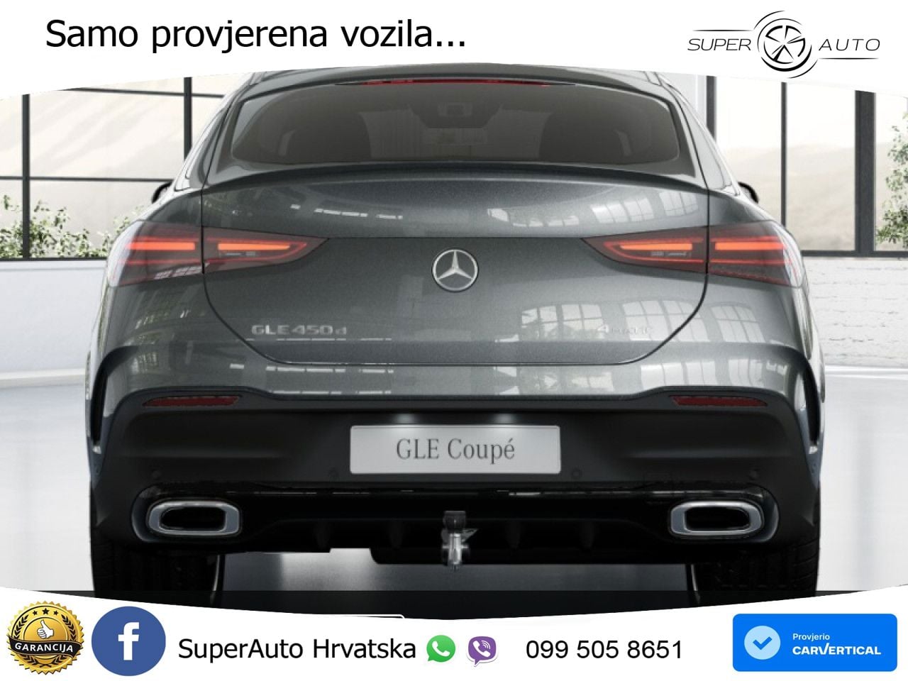 Mercedes GLE 450d (367 KS) EQ Boost 4MATIC 9G-TRONIC AMG LED+GR SJED+ACC
