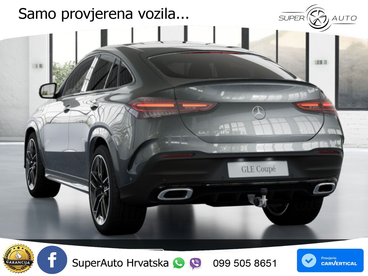 Mercedes GLE 450d (367 KS) EQ Boost 4MATIC 9G-TRONIC AMG LED+GR SJED+ACC