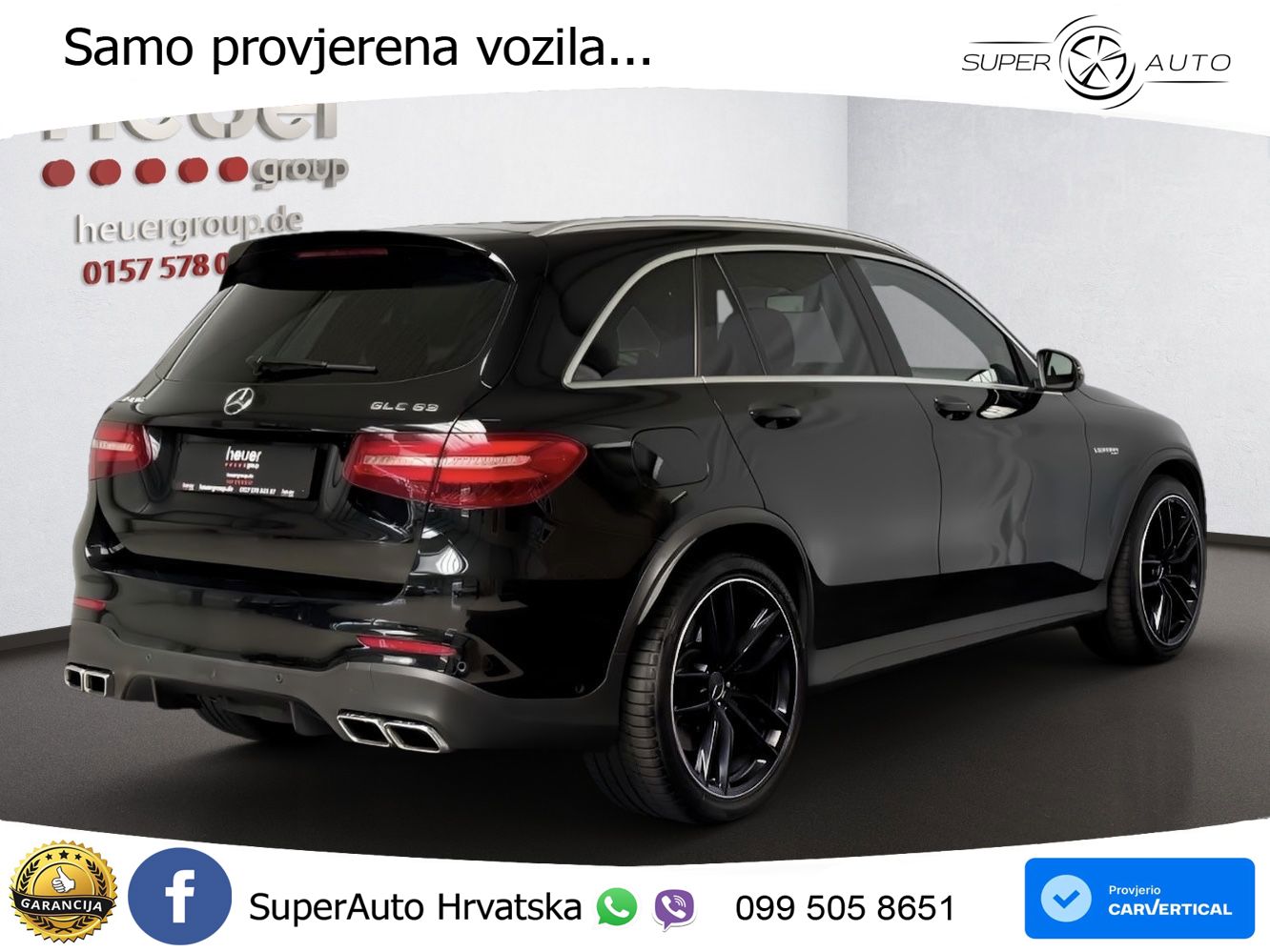 Mercedes AMG GLC 63 V8 (476 KS) 4MATIC+ MCT