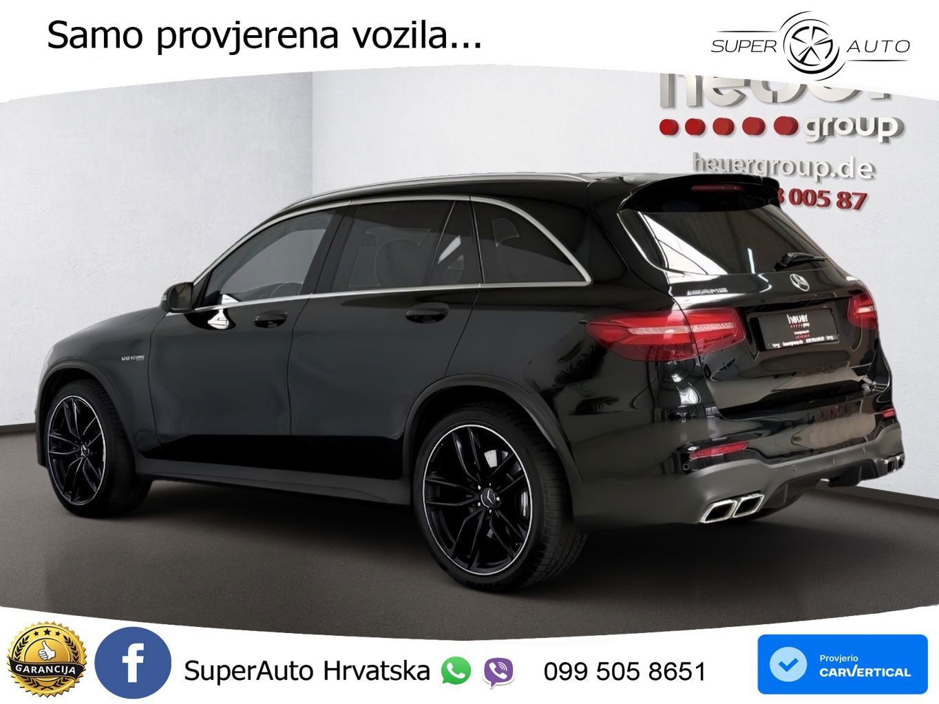 Mercedes AMG GLC 63 V8 (476 KS) 4MATIC+ MCT