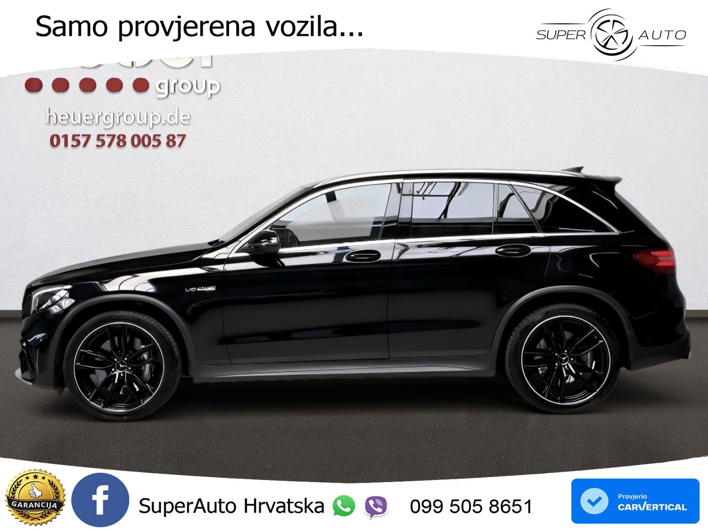 Mercedes AMG GLC 63 V8 (476 KS) 4MATIC+ MCT