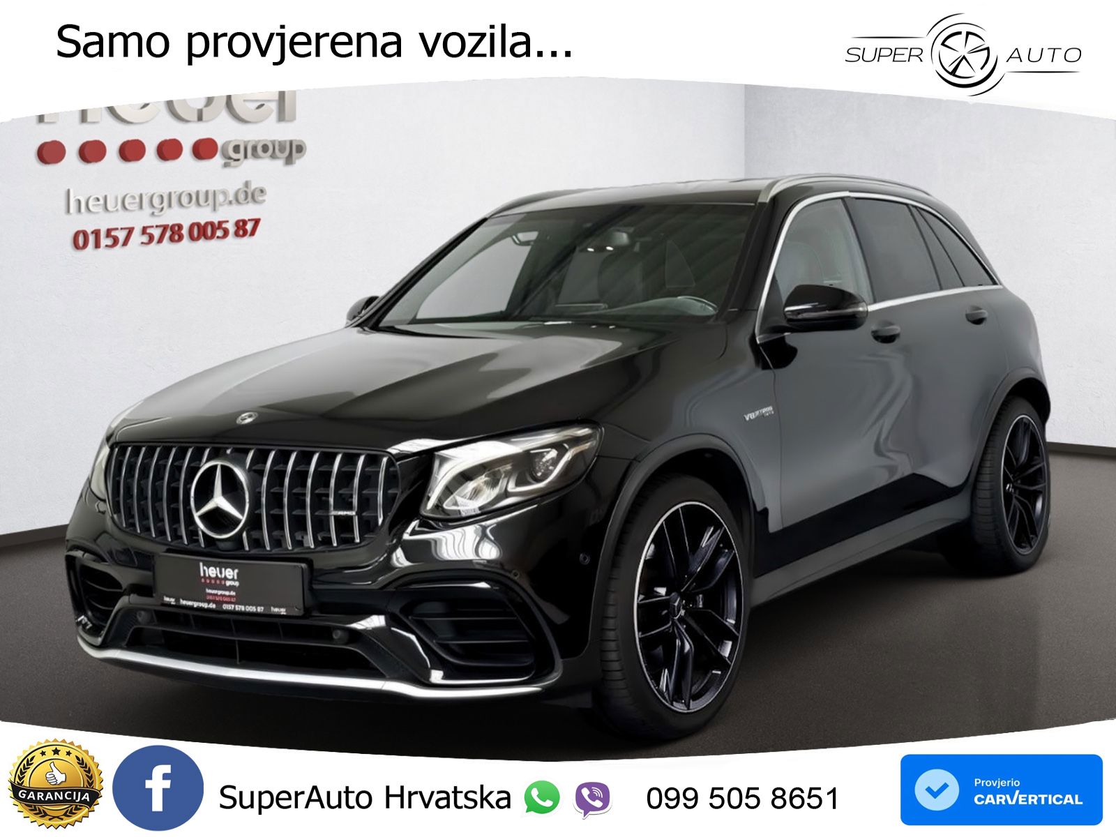 Mercedes AMG GLC 63 V8 (476 KS) 4MATIC+ MCT