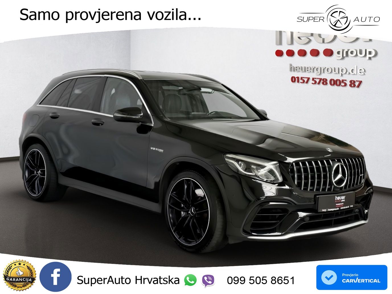 Mercedes AMG GLC 63 V8 (476 KS) 4MATIC+ MCT