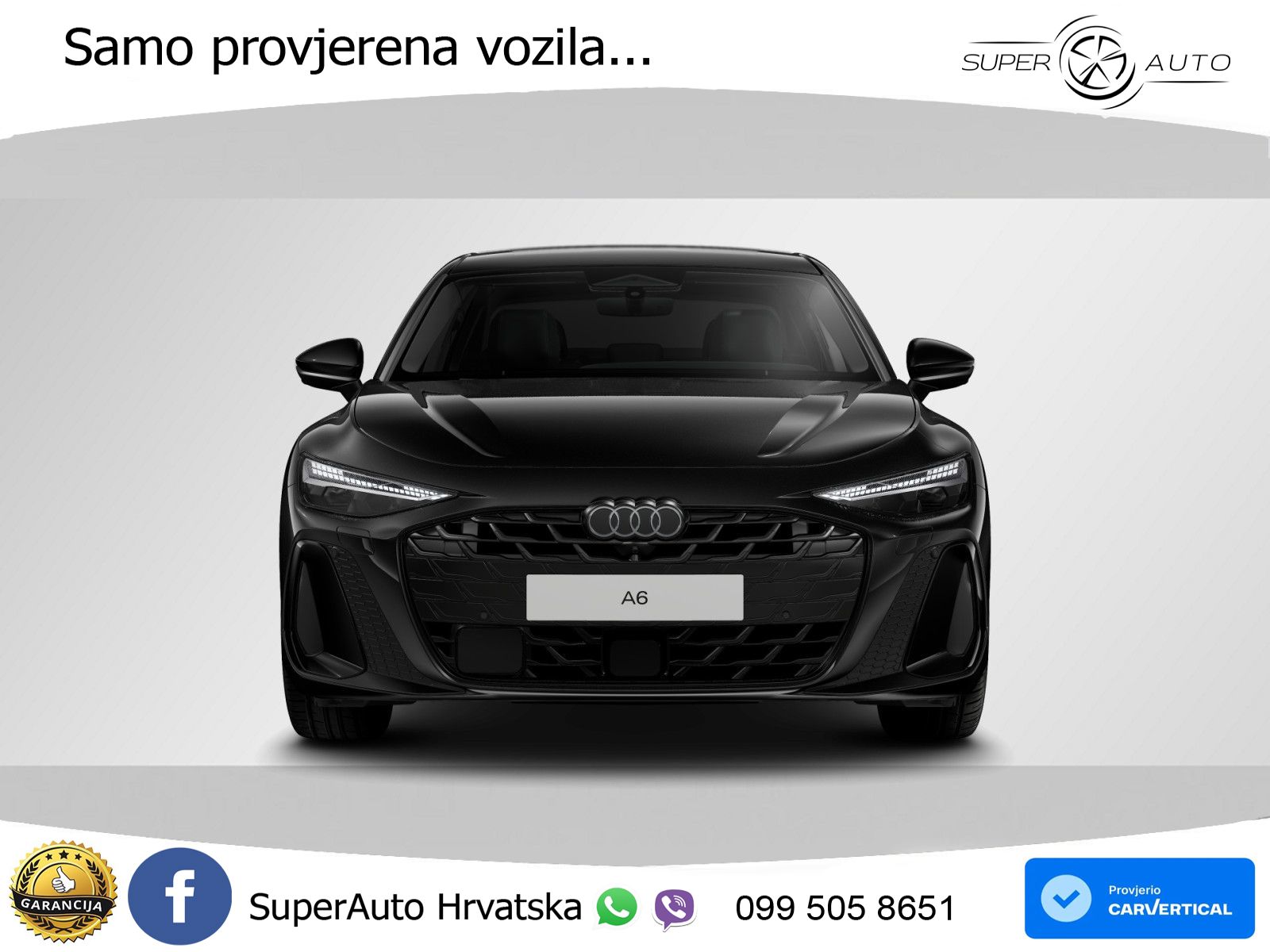 Audi A6 2.0 TDI (204 KS) quattro S tronic S line LED+GR SJED+ACC