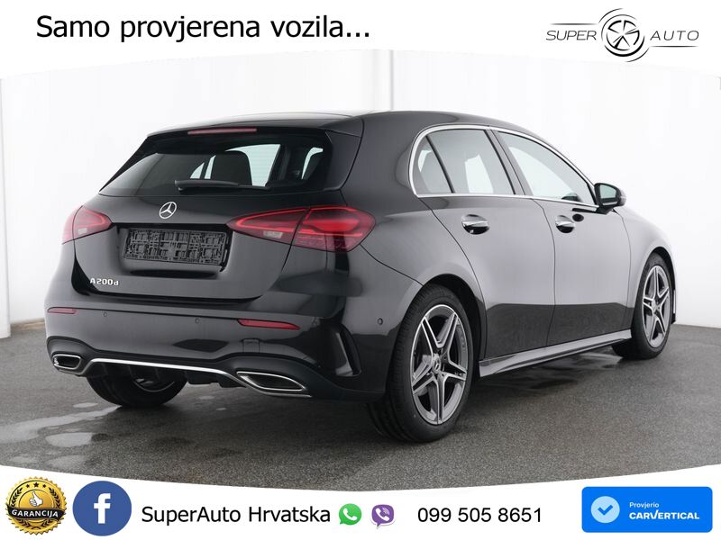 Mercedes-Benz A 200d 8G-DCT AMG LED+GR SJED+ACC