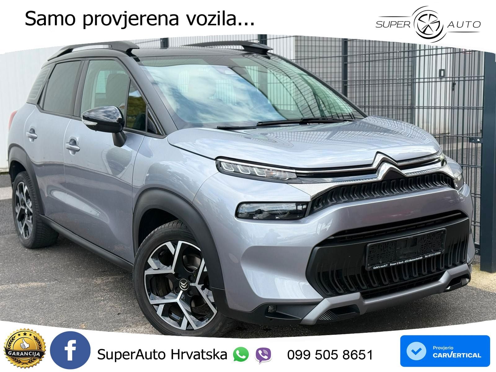 Citroen C3 Aircross 1.5 BlueHDi (120 KS) Automatic