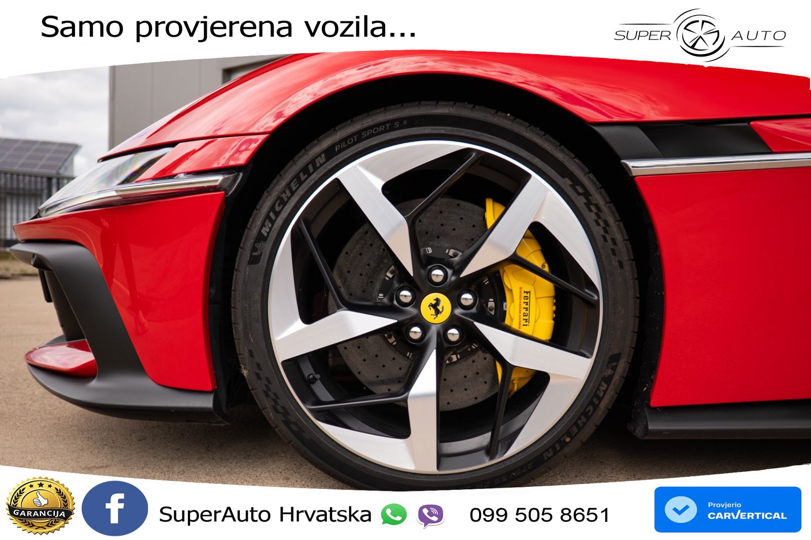 Ferrari 12Cilindri Spider 6.5 V12 (830 KS) F1 DCT LED+ACC