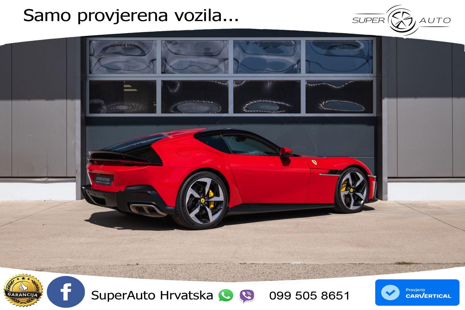 Ferrari 12Cilindri Spider 6.5 V12 (830 KS) F1 DCT LED+ACC