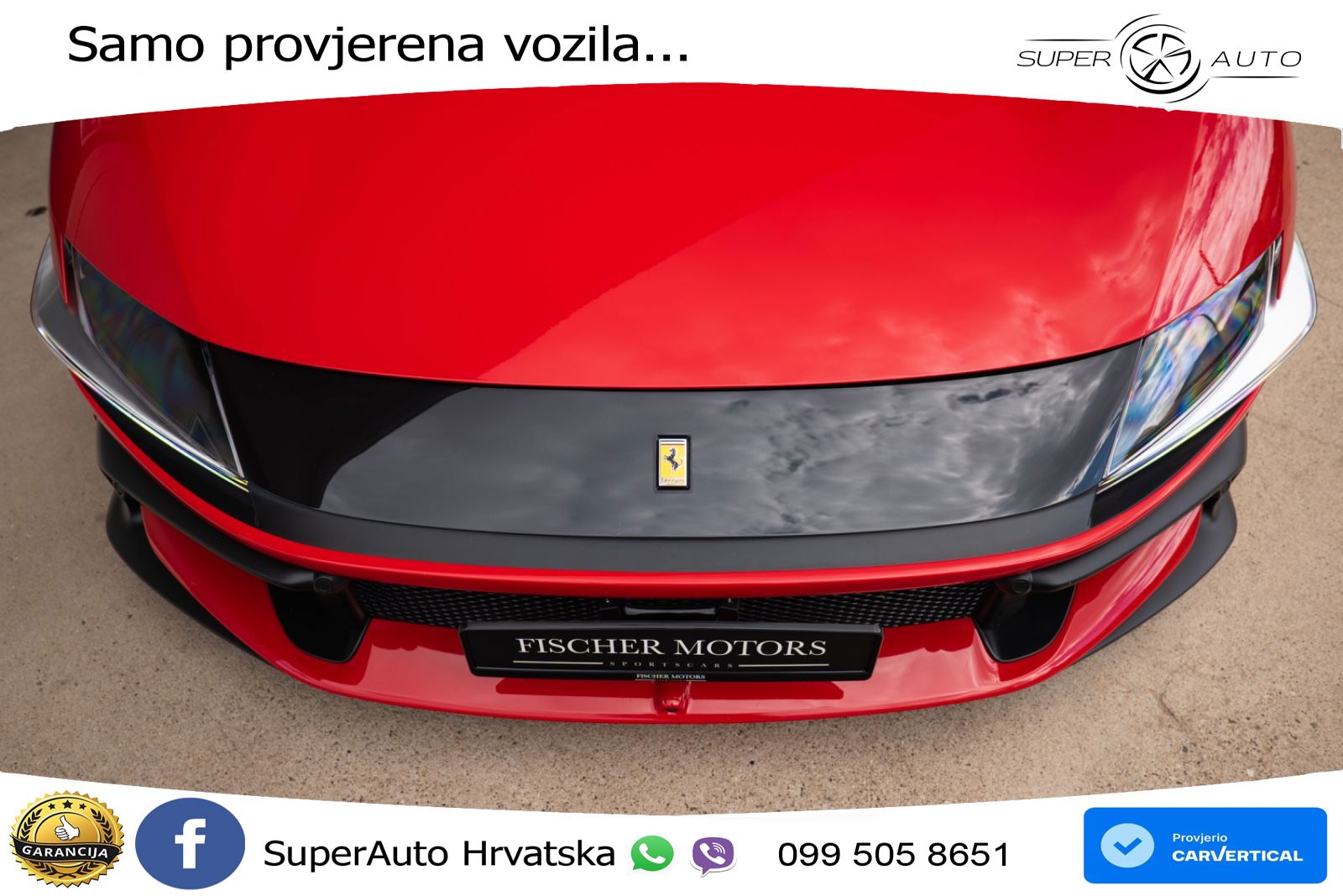 Ferrari 12Cilindri Spider 6.5 V12 (830 KS) F1 DCT LED+ACC