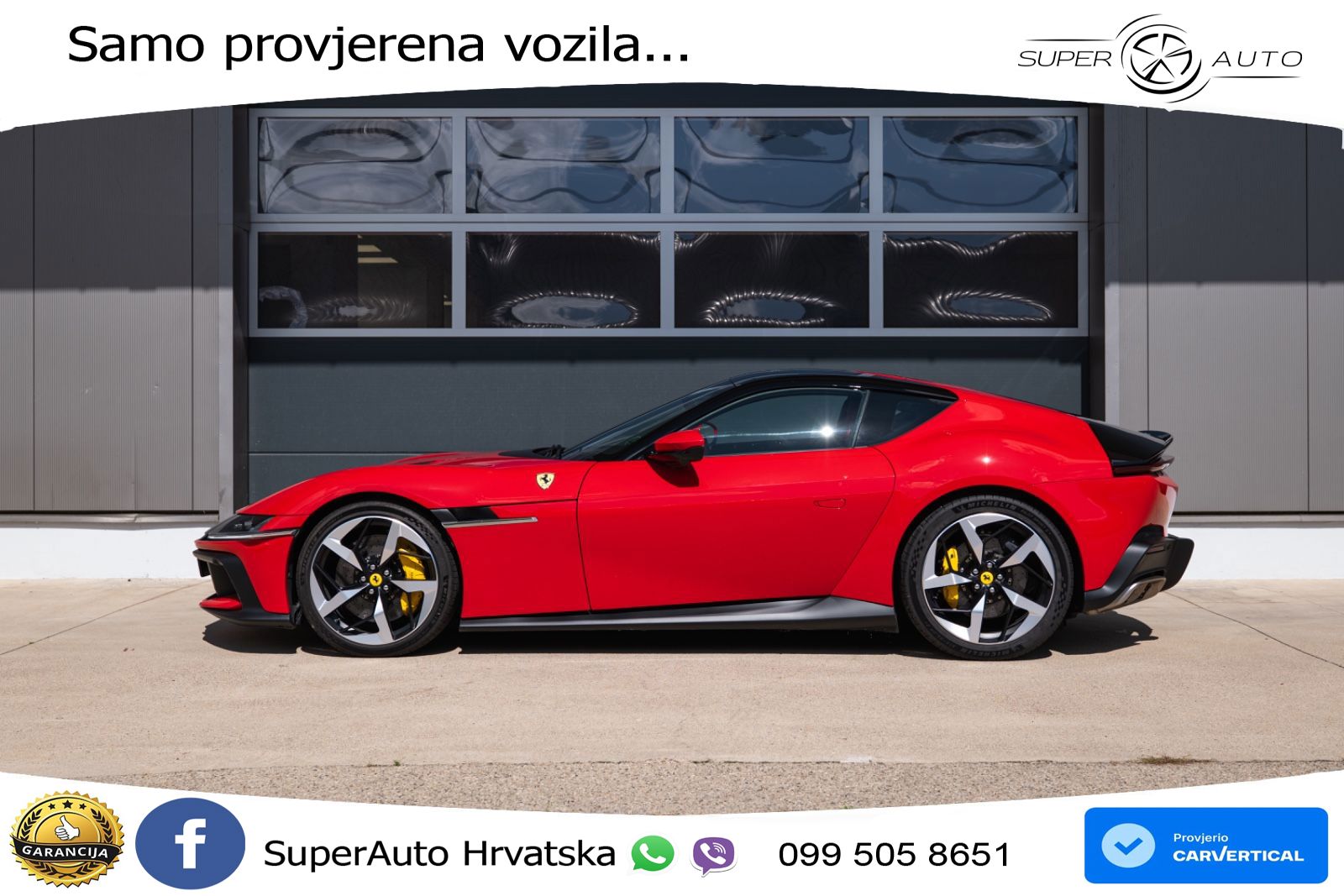 Ferrari 12Cilindri Spider 6.5 V12 (830 KS) F1 DCT LED+ACC