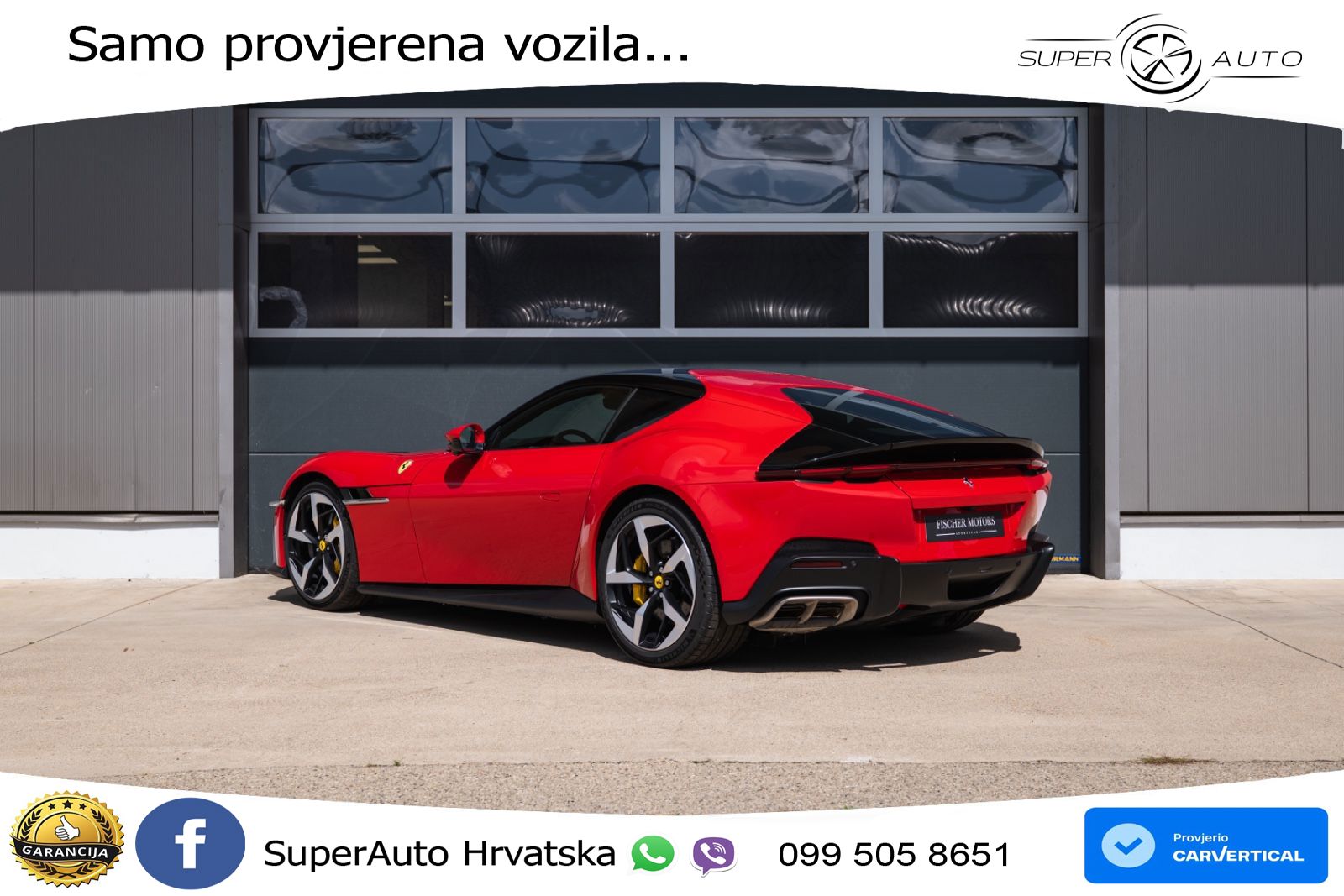 Ferrari 12Cilindri Spider 6.5 V12 (830 KS) F1 DCT LED+ACC