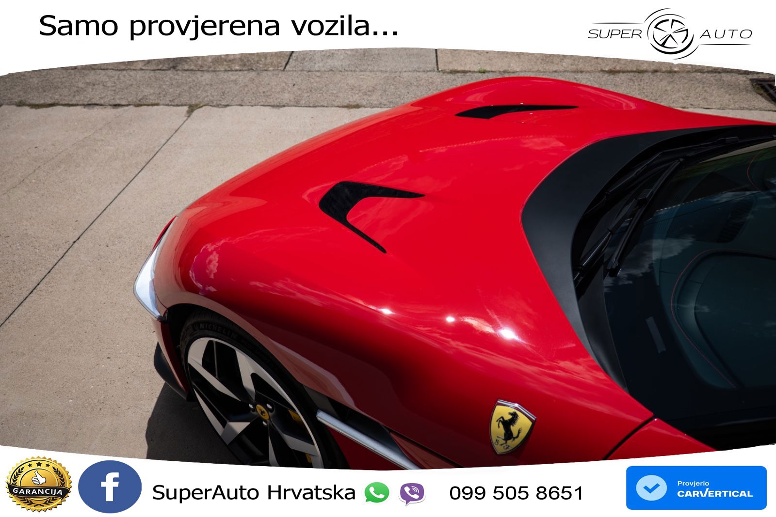 Ferrari 12Cilindri Spider 6.5 V12 (830 KS) F1 DCT LED+ACC