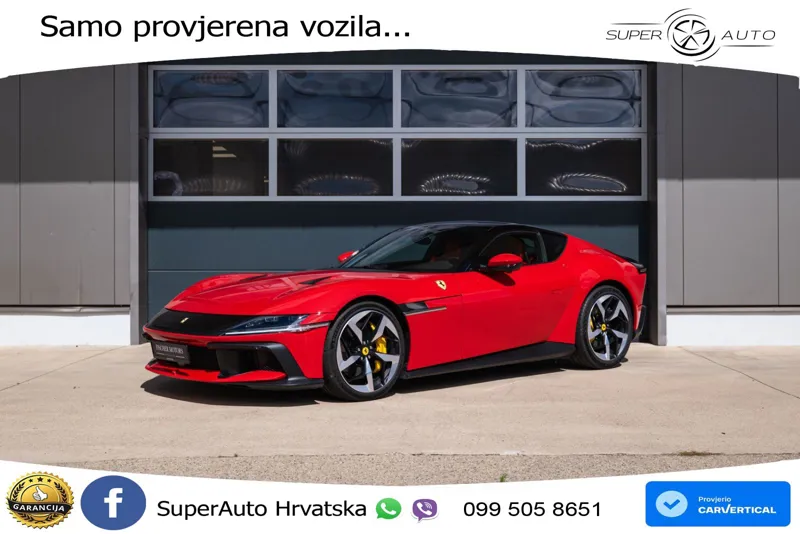 Ferrari 12Cilindri Spider 6.5 V12 (830 KS) F1 DCT LED+ACC