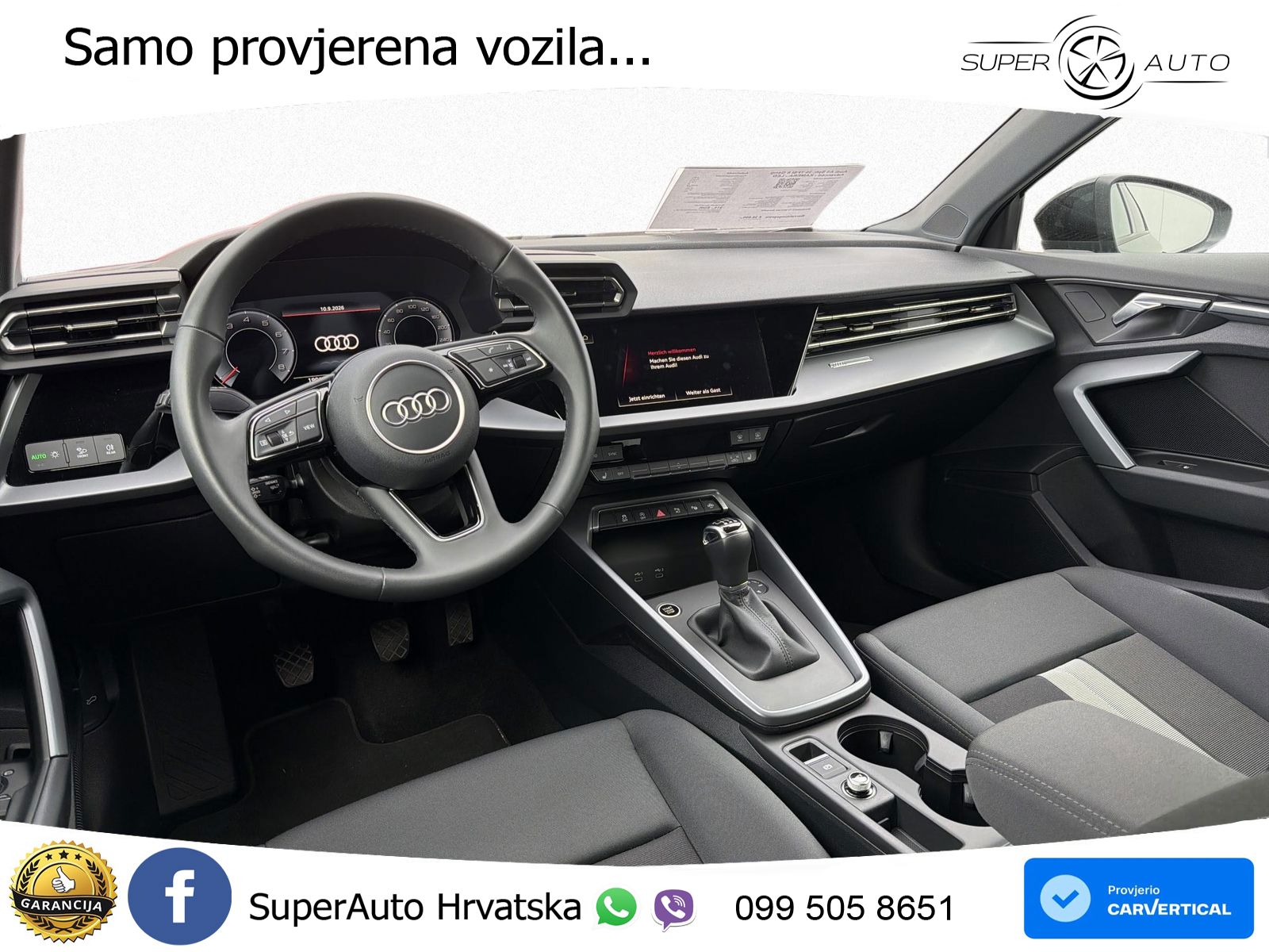 Audi A3 35 TFSI (150 KS) advanced LED+GR SJED+ACC