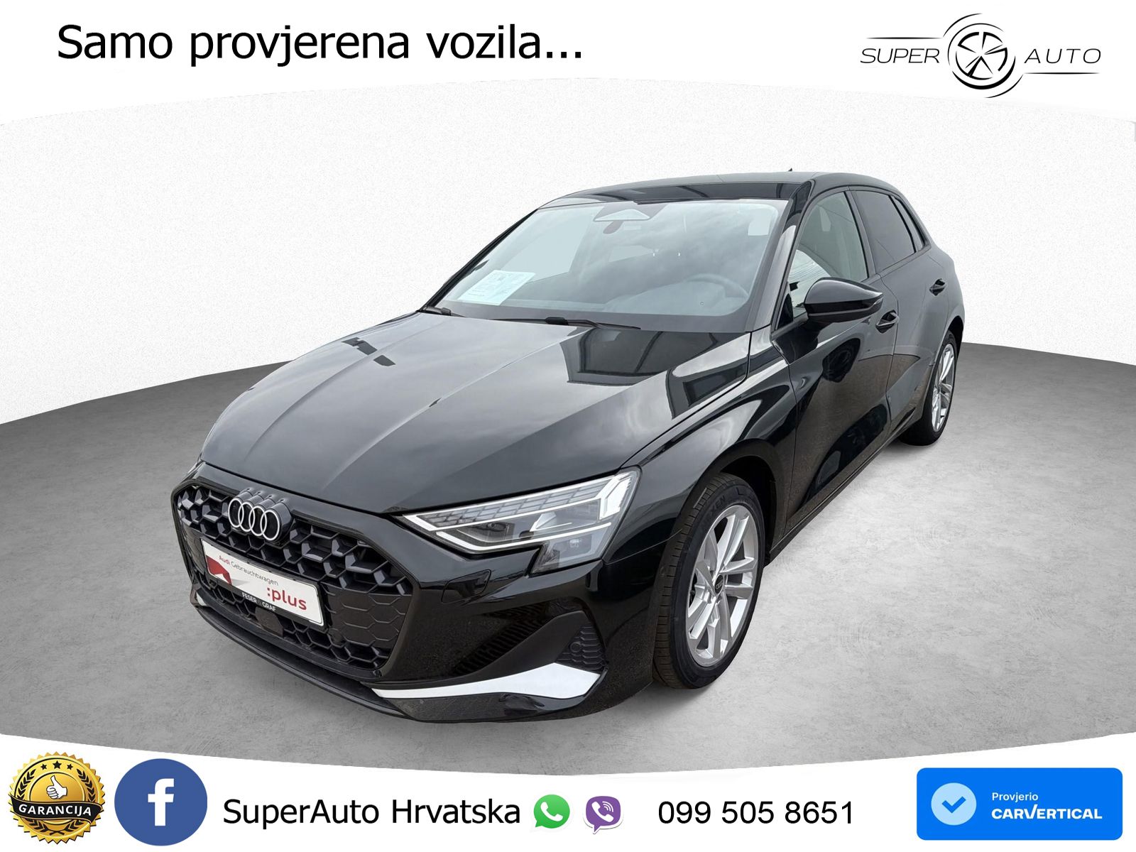 Audi A3 35 TFSI (150 KS) advanced LED+GR SJED+ACC