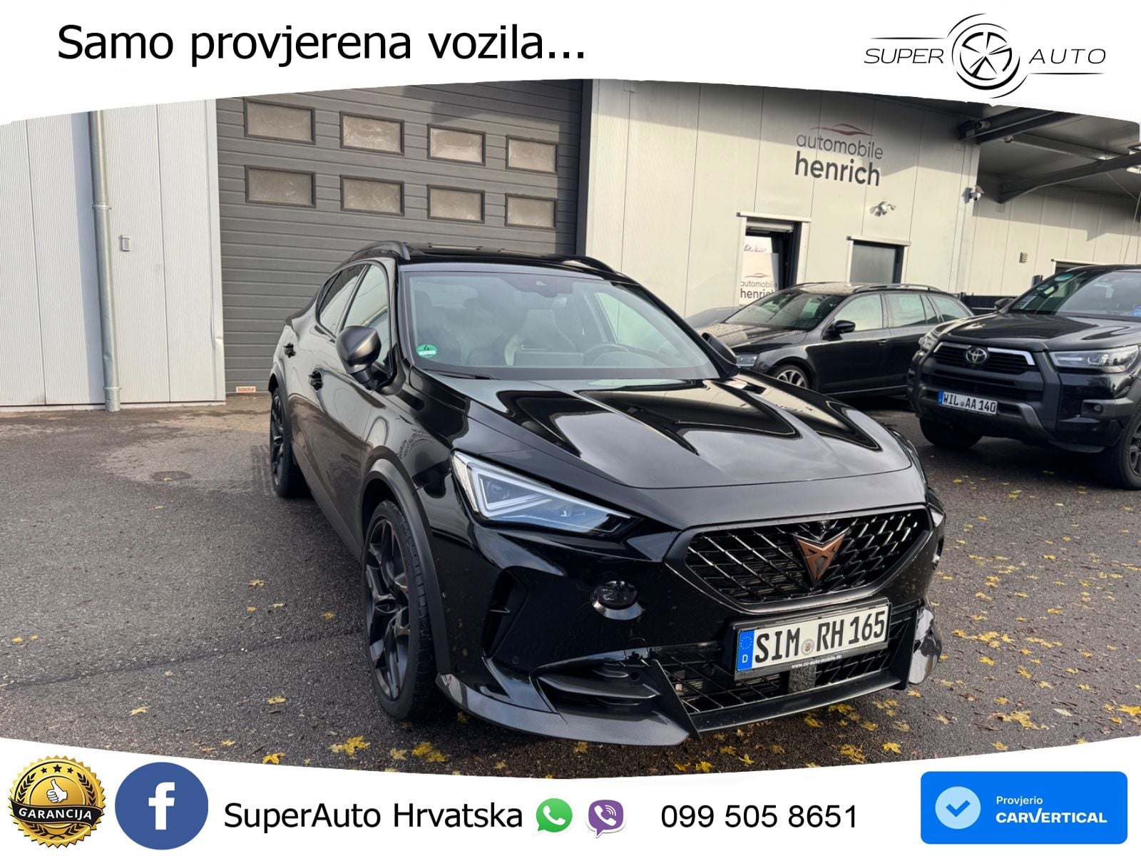 Cupra Formentor VZ5 2.5 TSI (390 KS) 4Drive DSG LED+GR SJED+ACC
