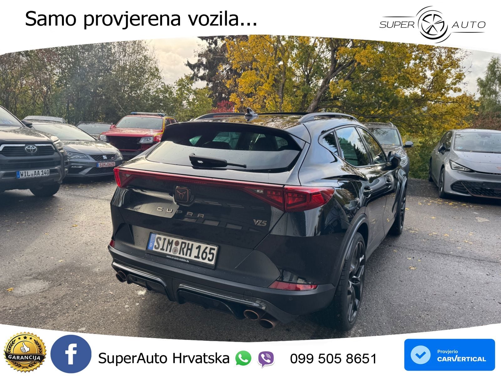 Cupra Formentor VZ5 2.5 TSI (390 KS) 4Drive DSG LED+GR SJED+ACC