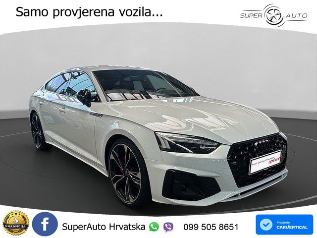 Audi A5 Sportback 40 TDI (204 KS) quattro S tronic S line MATRIX+GR SJED+KAM