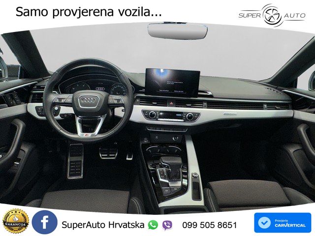 Audi A5 Sportback 40 TDI (204 KS) quattro S tronic S line MATRIX+GR SJED+KAM