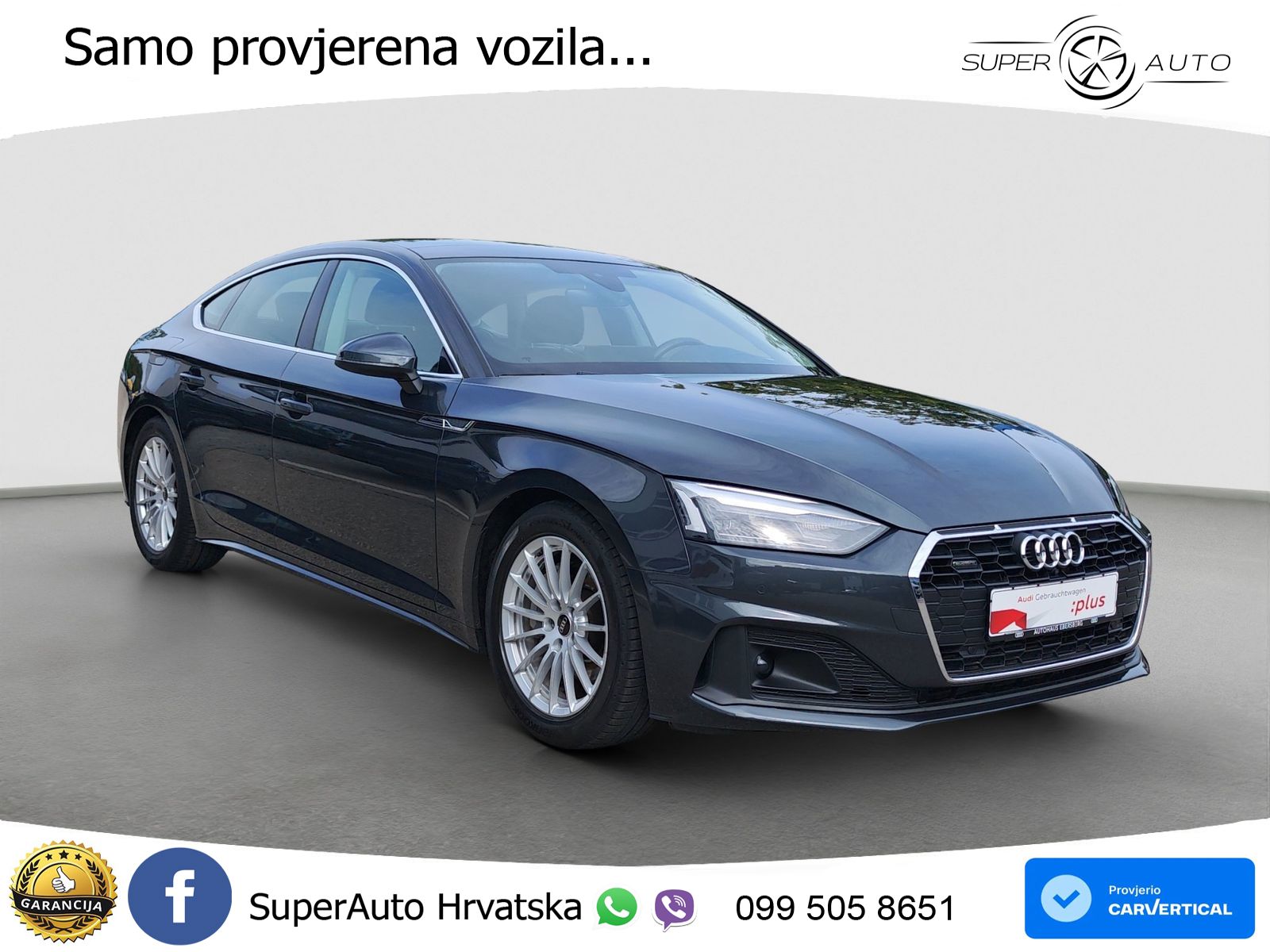 Audi A5 Sportback  40 TFSI (204 KS) quattro S tronic