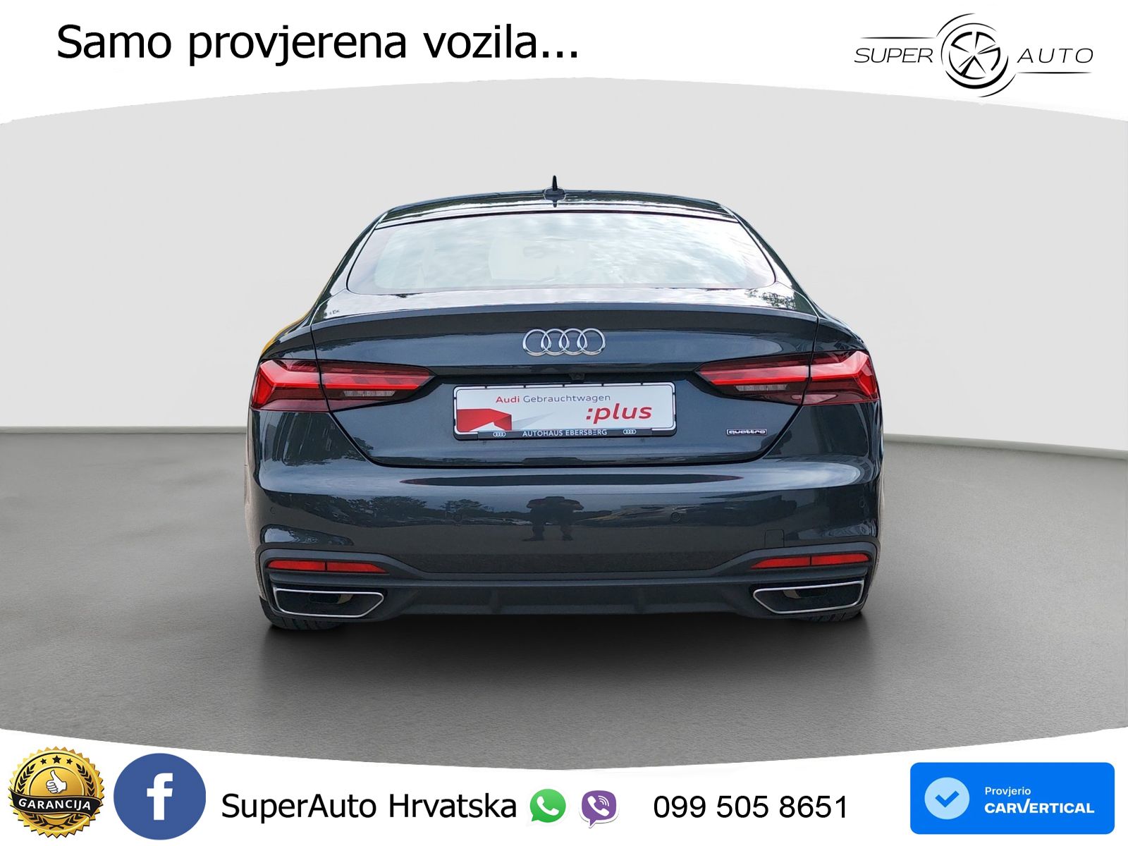 Audi A5 Sportback  40 TFSI (204 KS) quattro S tronic