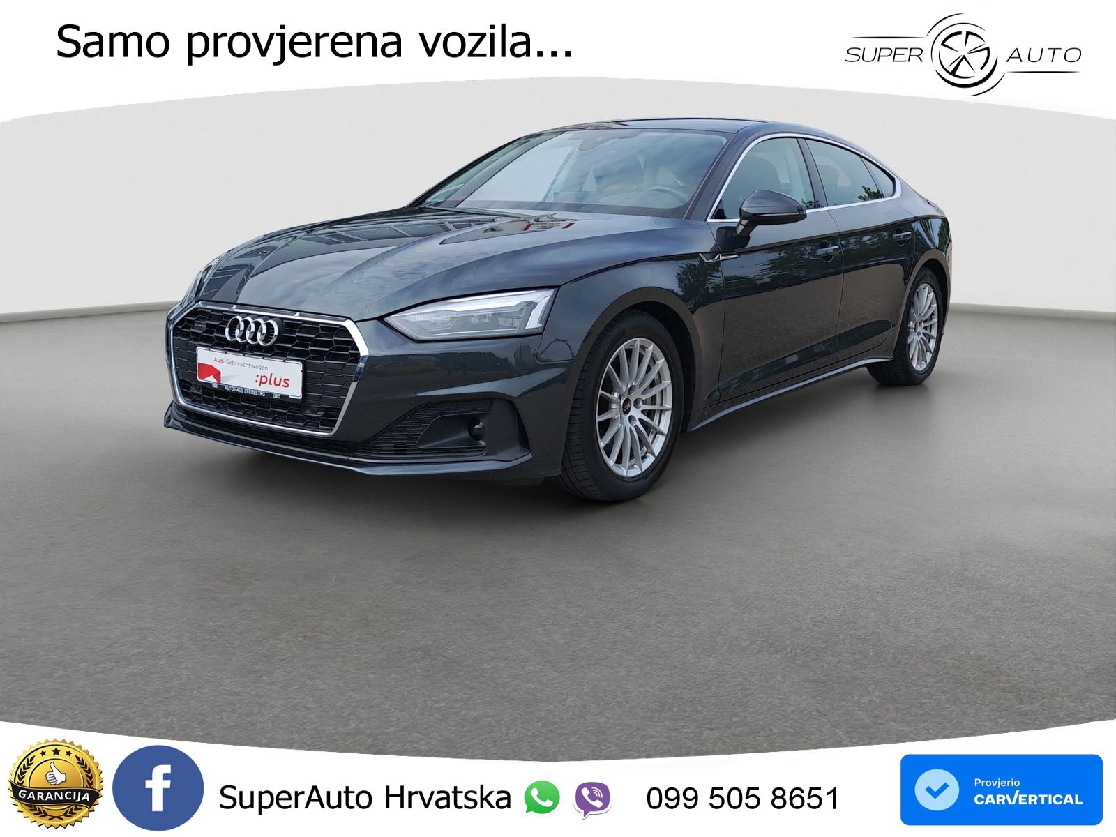 Audi A5 Sportback  40 TFSI (204 KS) quattro S tronic