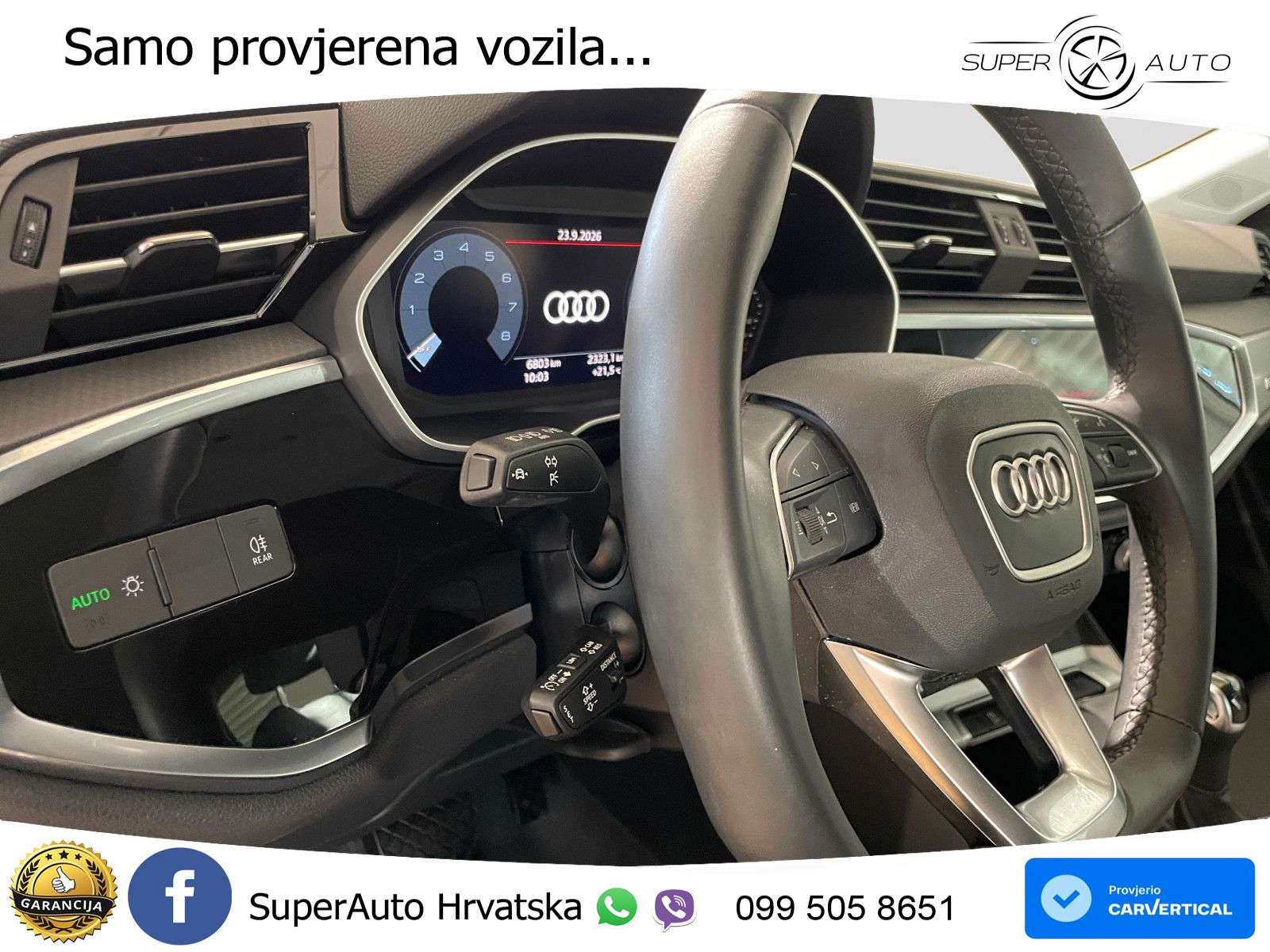 Audi Q3 1.5 TFSI (150 KS) S tronic advanced LED+GR SJED+ACC