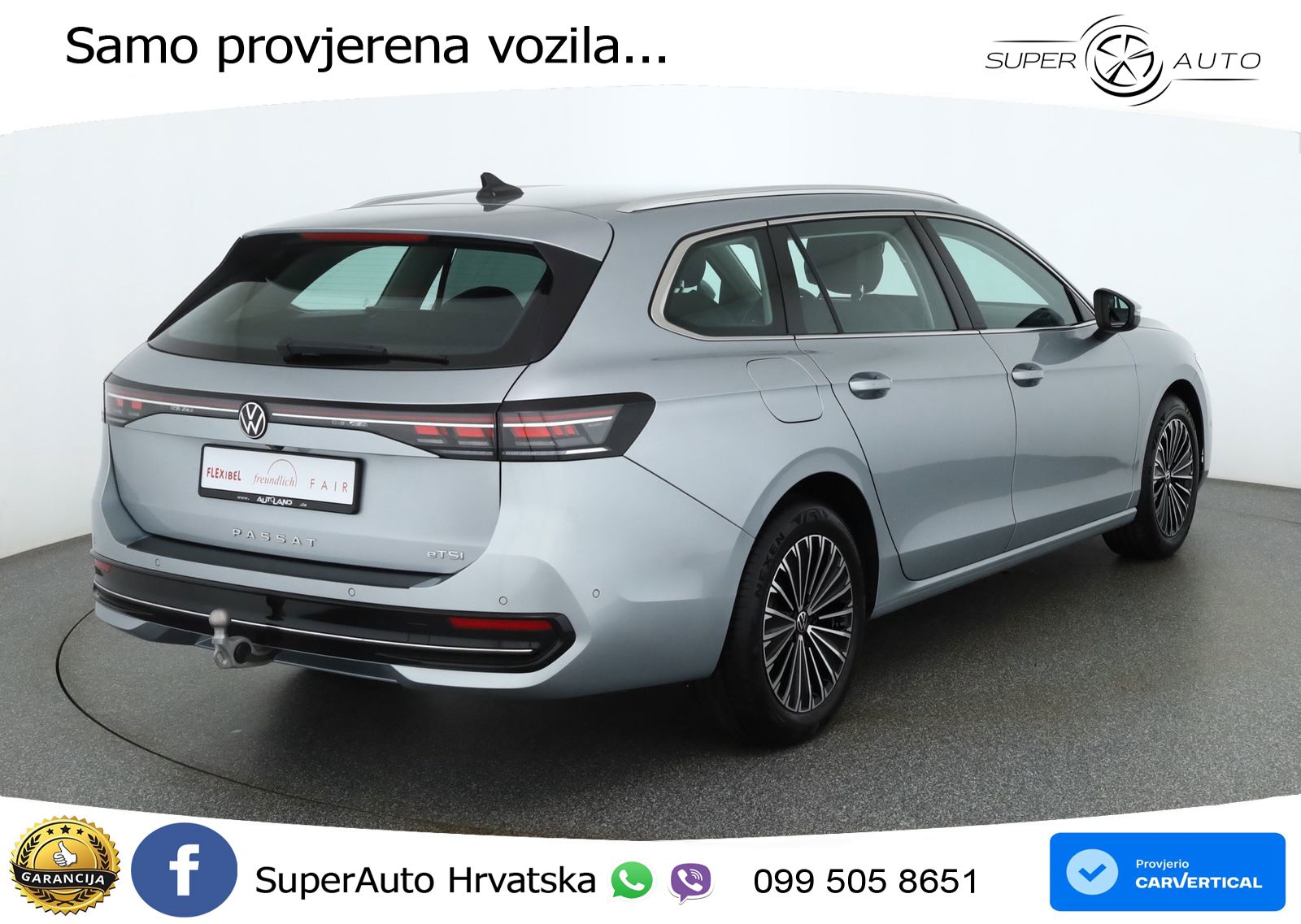 Volkswagen Passat Variant 1.5 eTSI (150 KS) DSG LED+GR SJED+ACC
