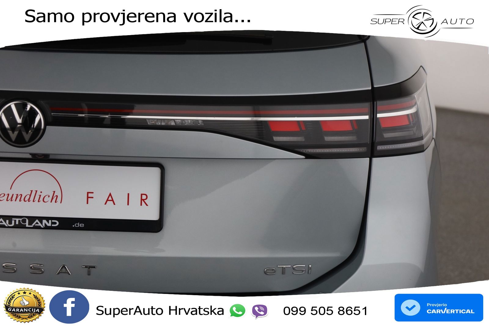 Volkswagen Passat Variant 1.5 eTSI (150 KS) DSG LED+GR SJED+ACC