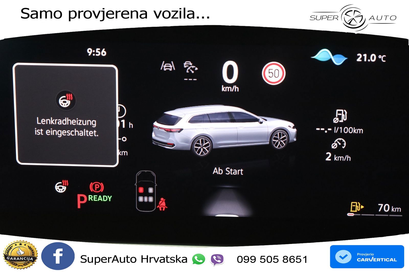 Volkswagen Passat Variant 1.5 eTSI (150 KS) DSG LED+GR SJED+ACC