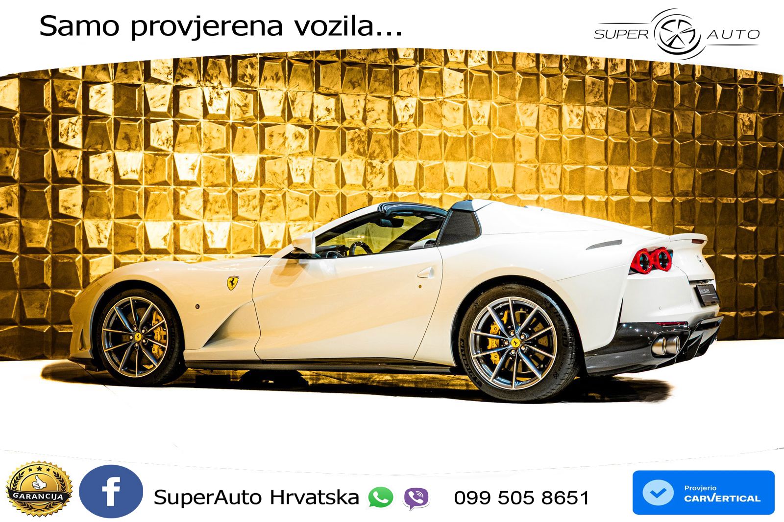 Ferrari 812 GTS 6.5 V12 (800 KS) DCT