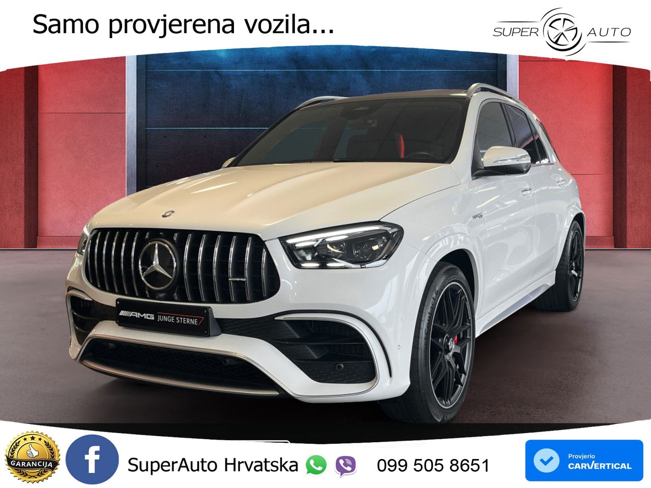 Mercedes AMG GLE 63 S V8 (612 KS) EQ Boost 4MATIC+ AMG SPEEDSHIFT TCT 9G LED+GR SJED+ACC