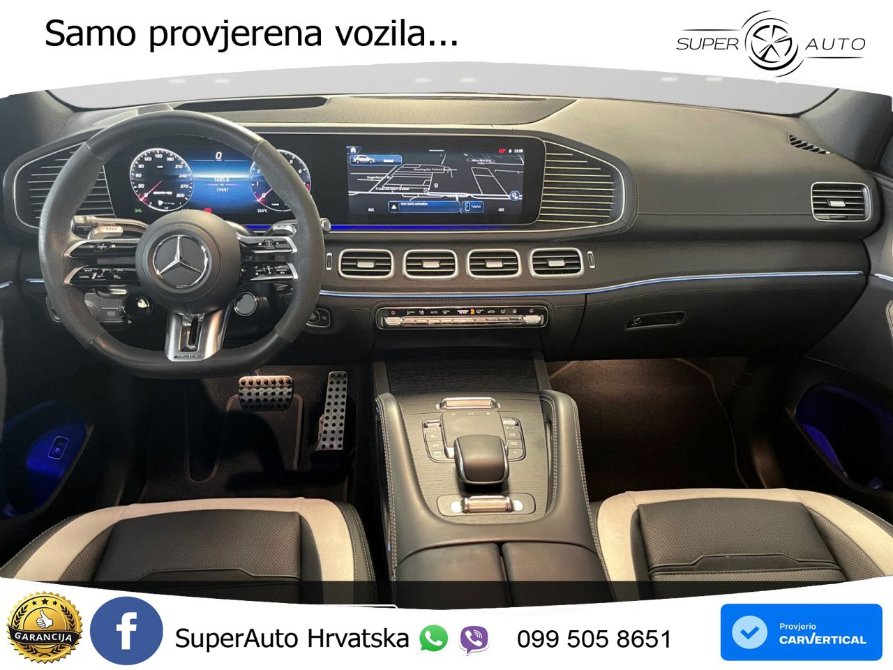 Mercedes AMG GLE 63 S V8 (612 KS) EQ Boost 4MATIC+ AMG SPEEDSHIFT TCT 9G LED+GR SJED+ACC