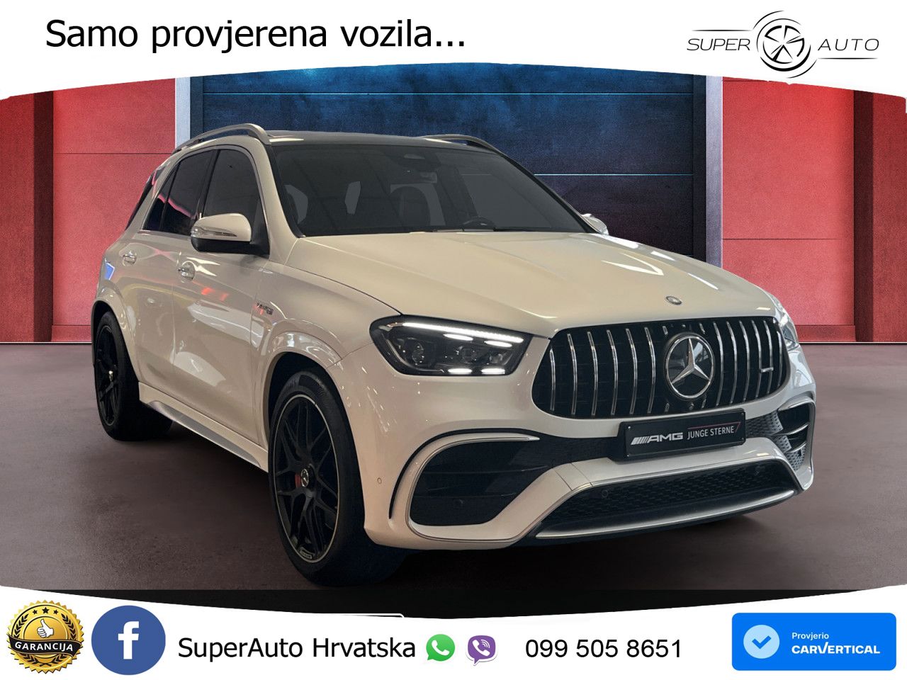 Mercedes AMG GLE 63 S V8 (612 KS) EQ Boost 4MATIC+ AMG SPEEDSHIFT TCT 9G LED+GR SJED+ACC