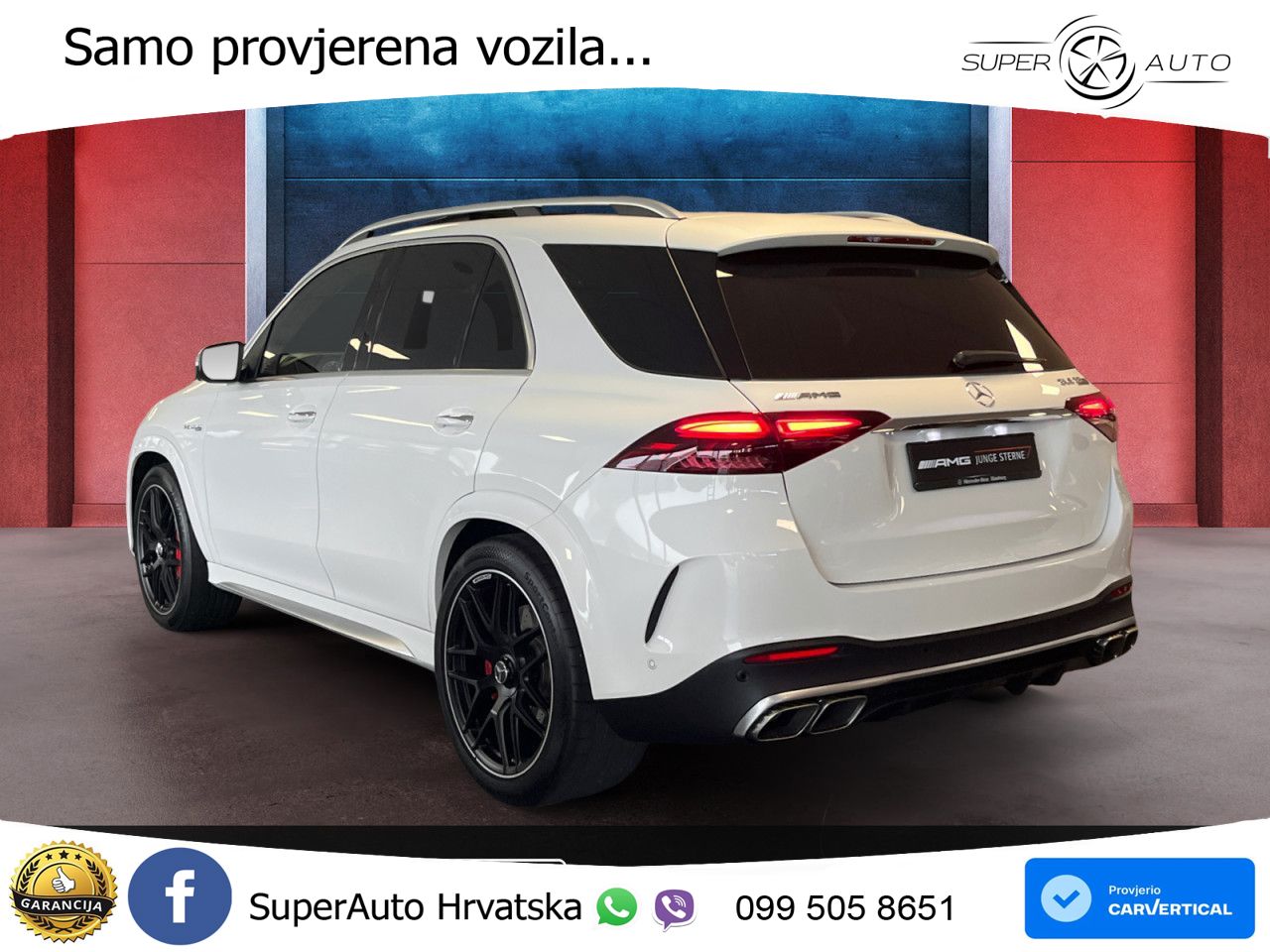 Mercedes AMG GLE 63 S V8 (612 KS) EQ Boost 4MATIC+ AMG SPEEDSHIFT TCT 9G LED+GR SJED+ACC