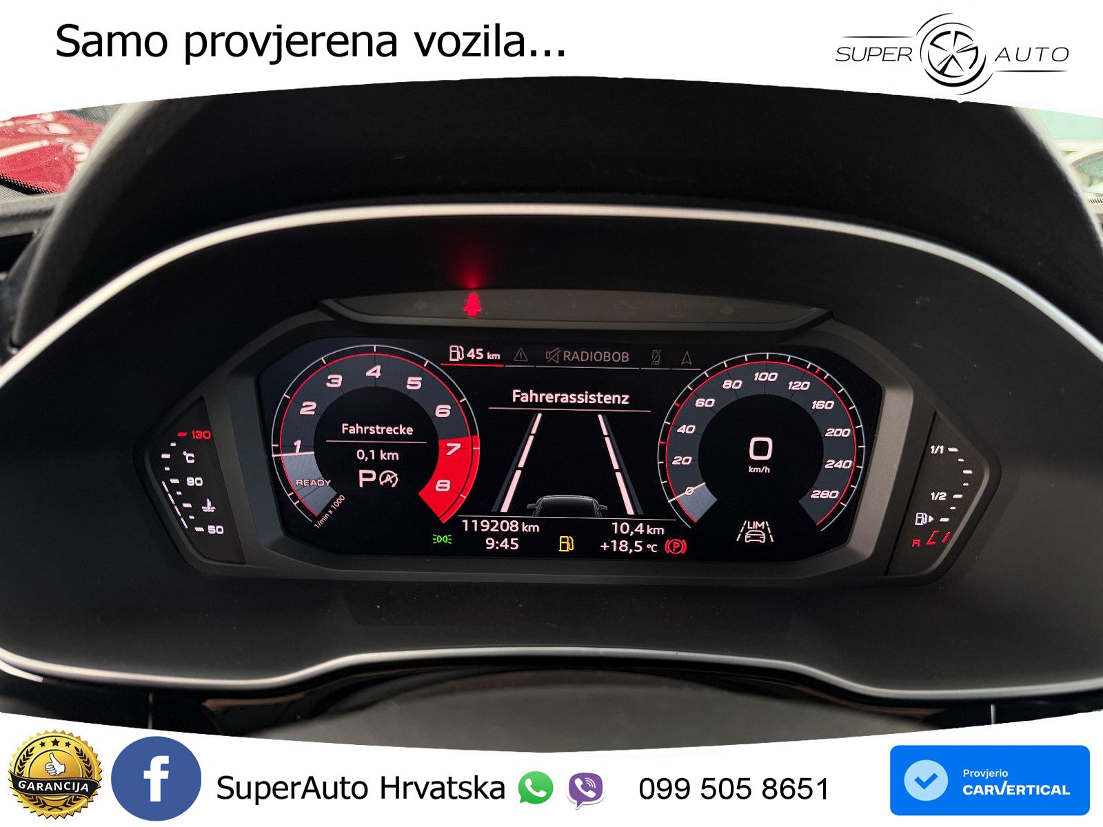 Audi Q3 45 TFSI (230 KS) quattro S tronic S line