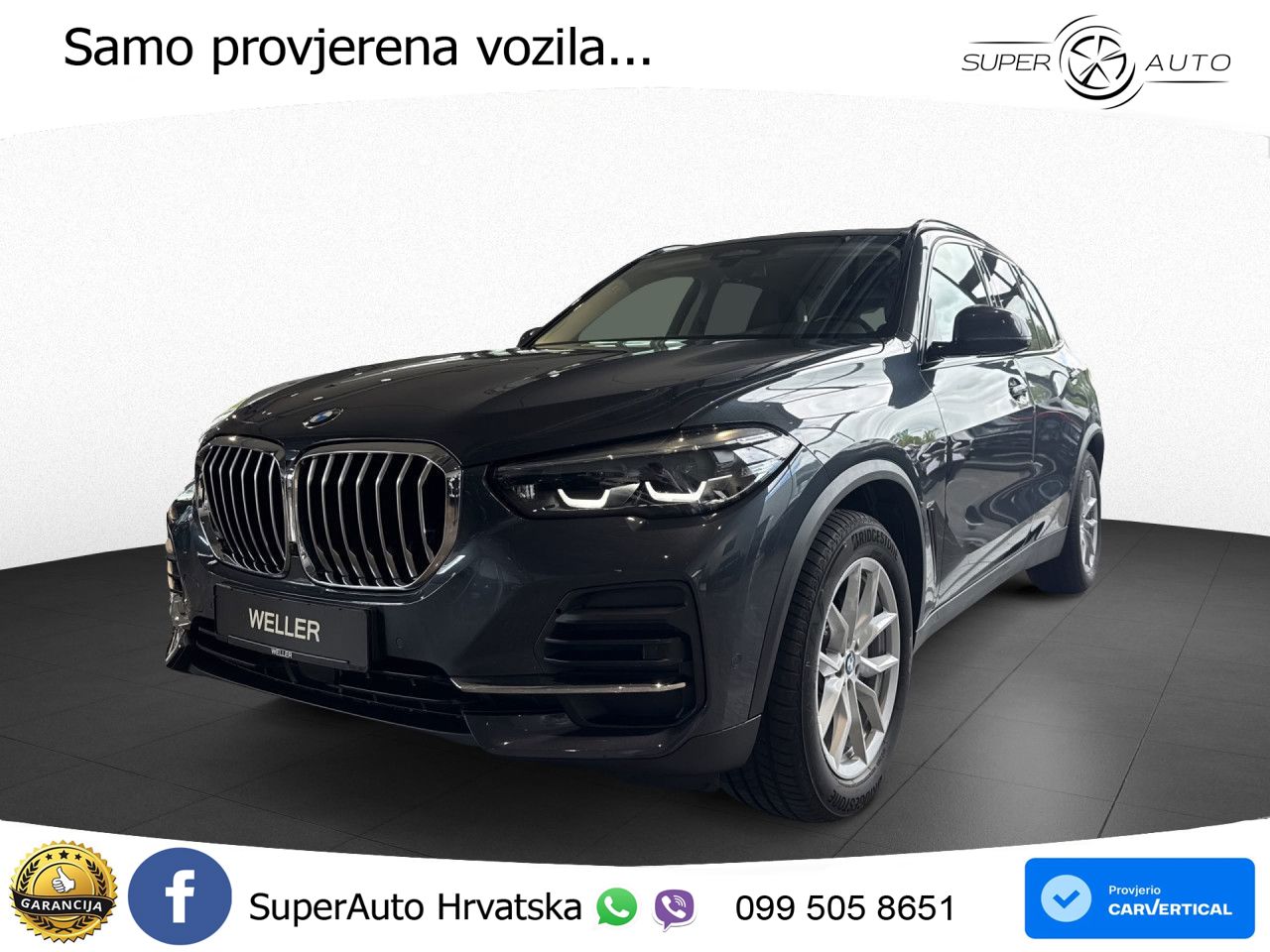 BMW X5 30d (286 KS) xDrive Steptronic ZRAČNI+ACC+GR SJED+KAM