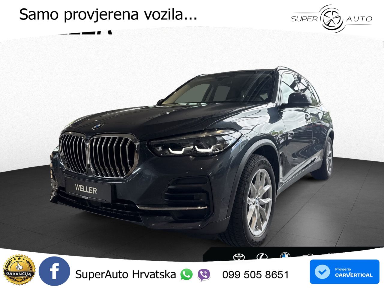 BMW X5 30d (286 KS) xDrive Steptronic ZRAČNI+ACC+GR SJED+KAM