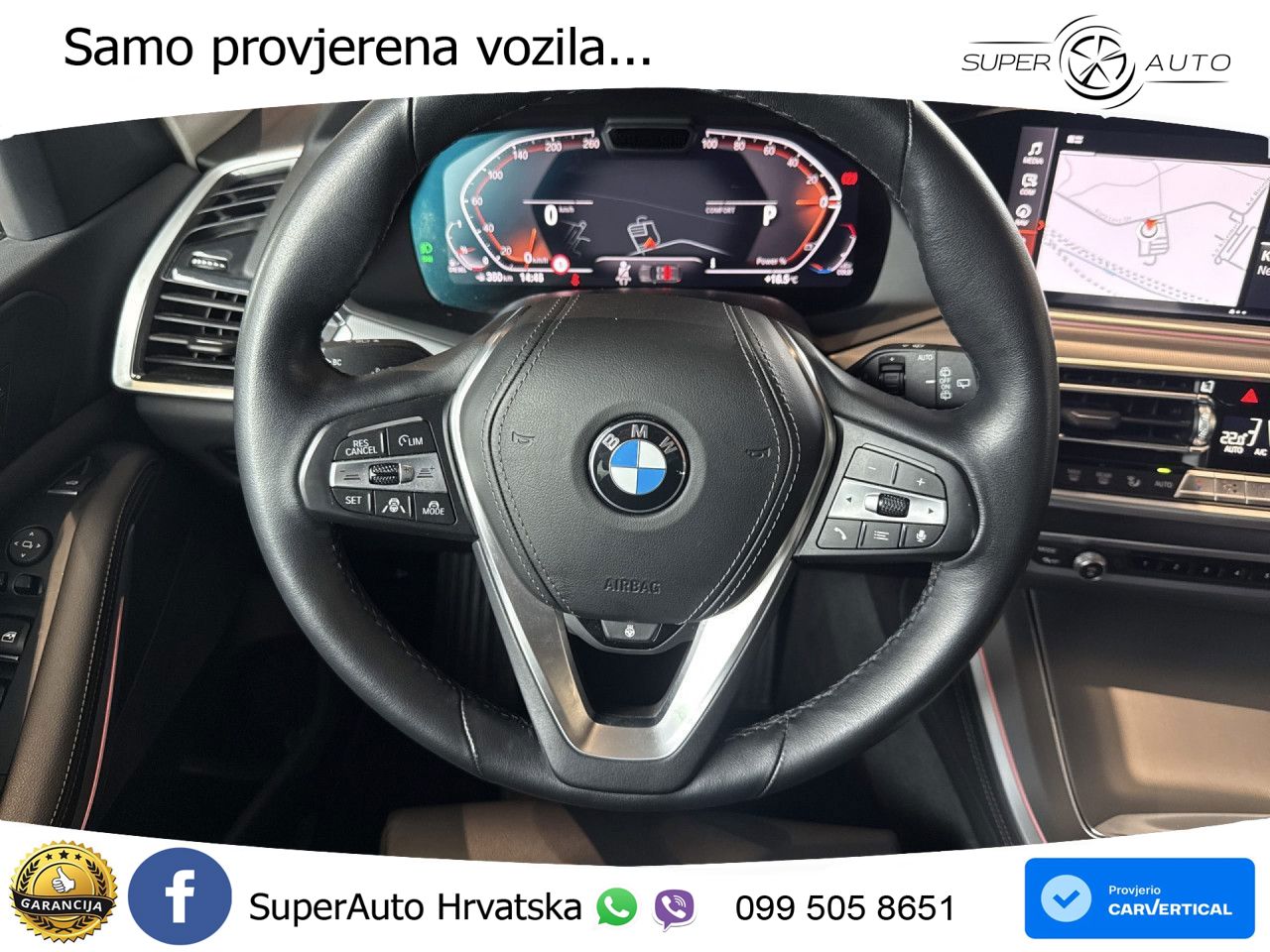 BMW X5 30d (286 KS) xDrive Steptronic ZRAČNI+ACC+GR SJED+KAM