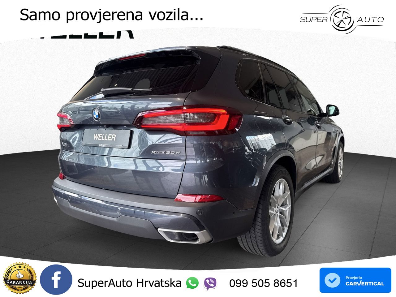BMW X5 30d (286 KS) xDrive Steptronic ZRAČNI+ACC+GR SJED+KAM